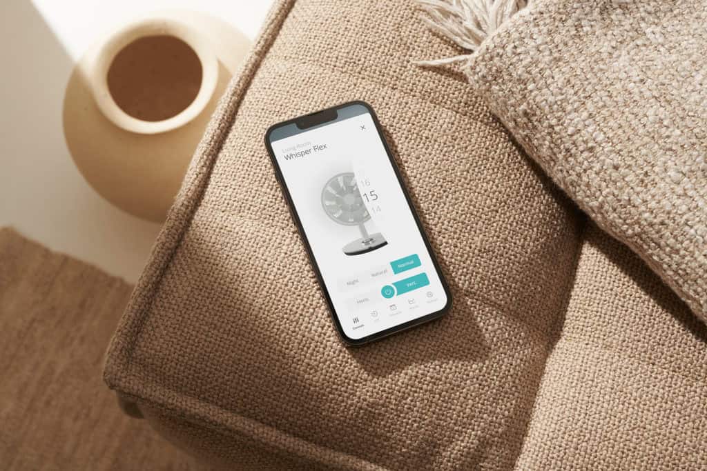 whisper flex duux app